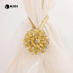 KIEI home use magnetic tassel drapery tie back gorden tiebacks curtain clip