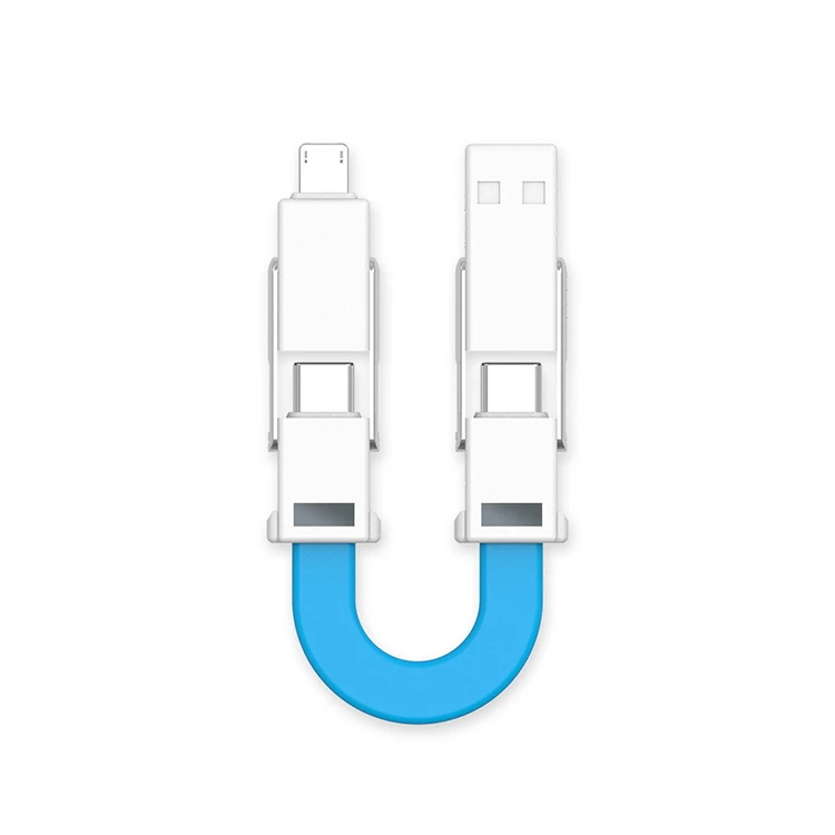 Магнитный Usb-кабель для быстрой зарядки телефона 6 в 1, 14 см