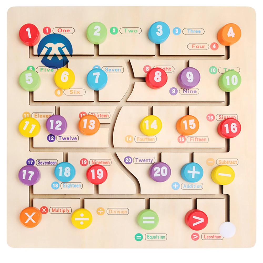 New product toy kid wooden educational toys for children letter maze