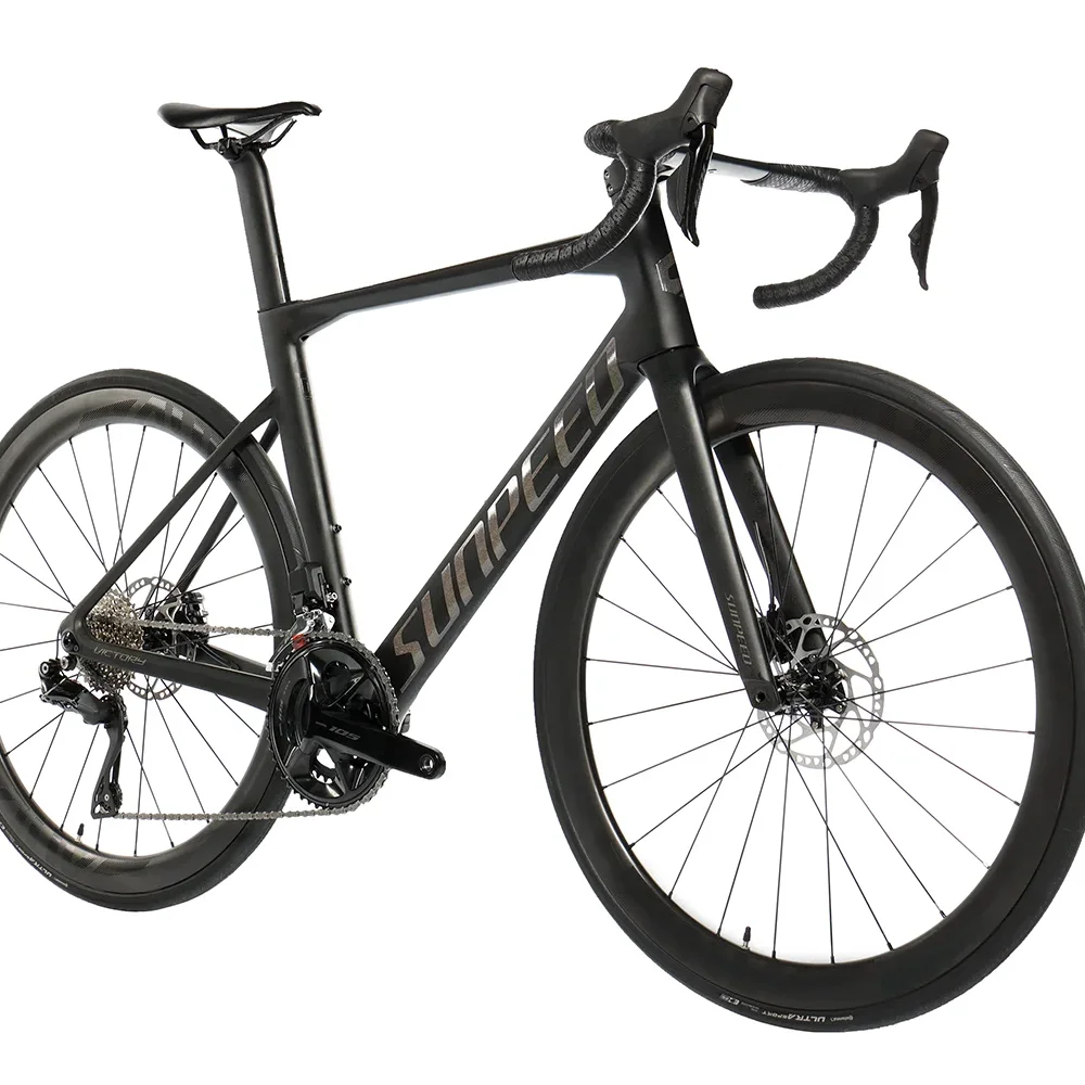 Электронный переключатель передач Victoria SUNPEED SHIMANO 105 R7150 2*12 SPD bicicleta de carretera fibra carbro