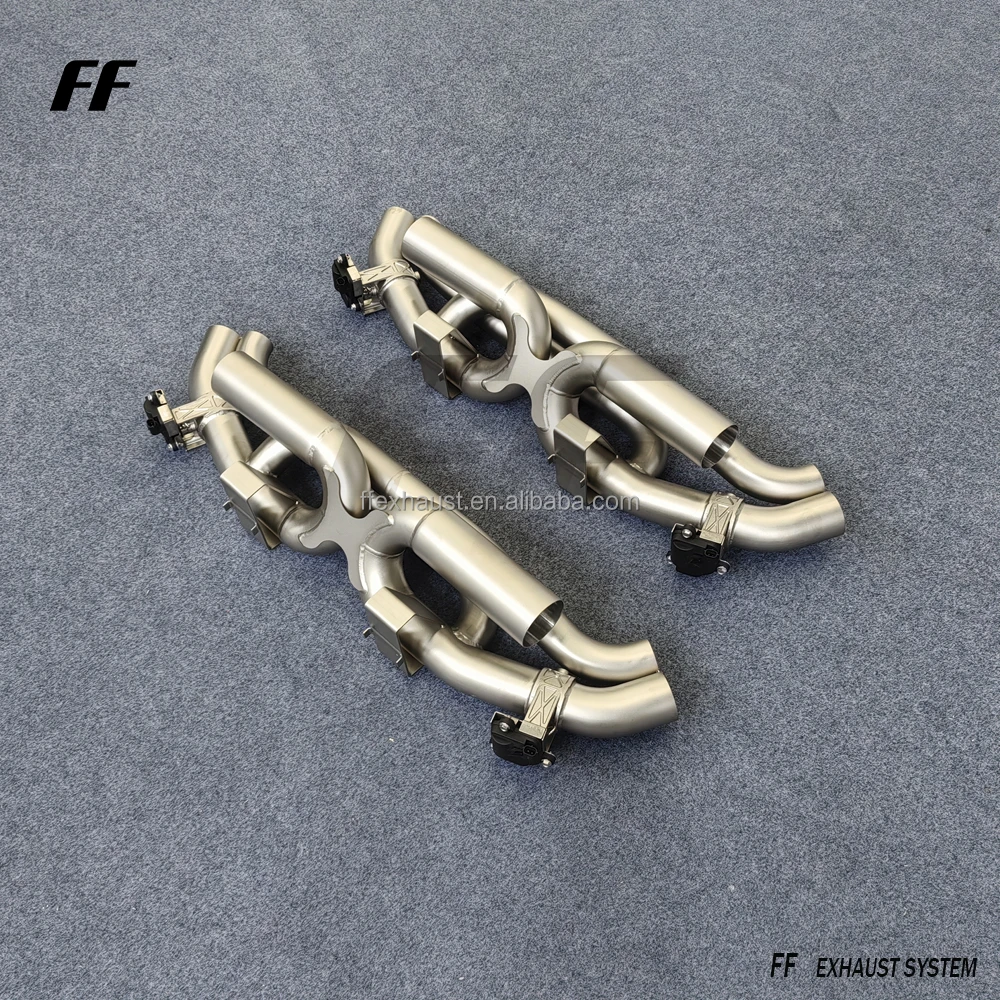 Stainless Steel Exhaust For Porsche 911 992 3.0T Carrera 4S Exhaust Valve Control Exhaust System
