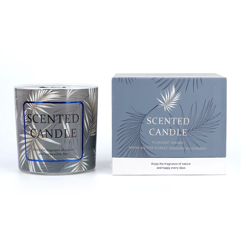 Home Decoration Custom Luxury Scented Candles Customized Candles With Fancy Box