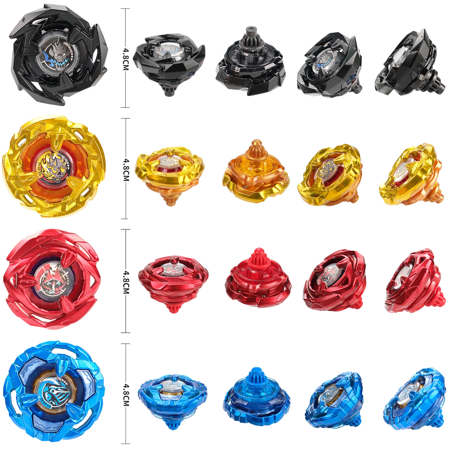 Kids Toys Alloy Beyblades Burst Set Gyros Spinning Top Bey Battle Beybladed Burst Toys