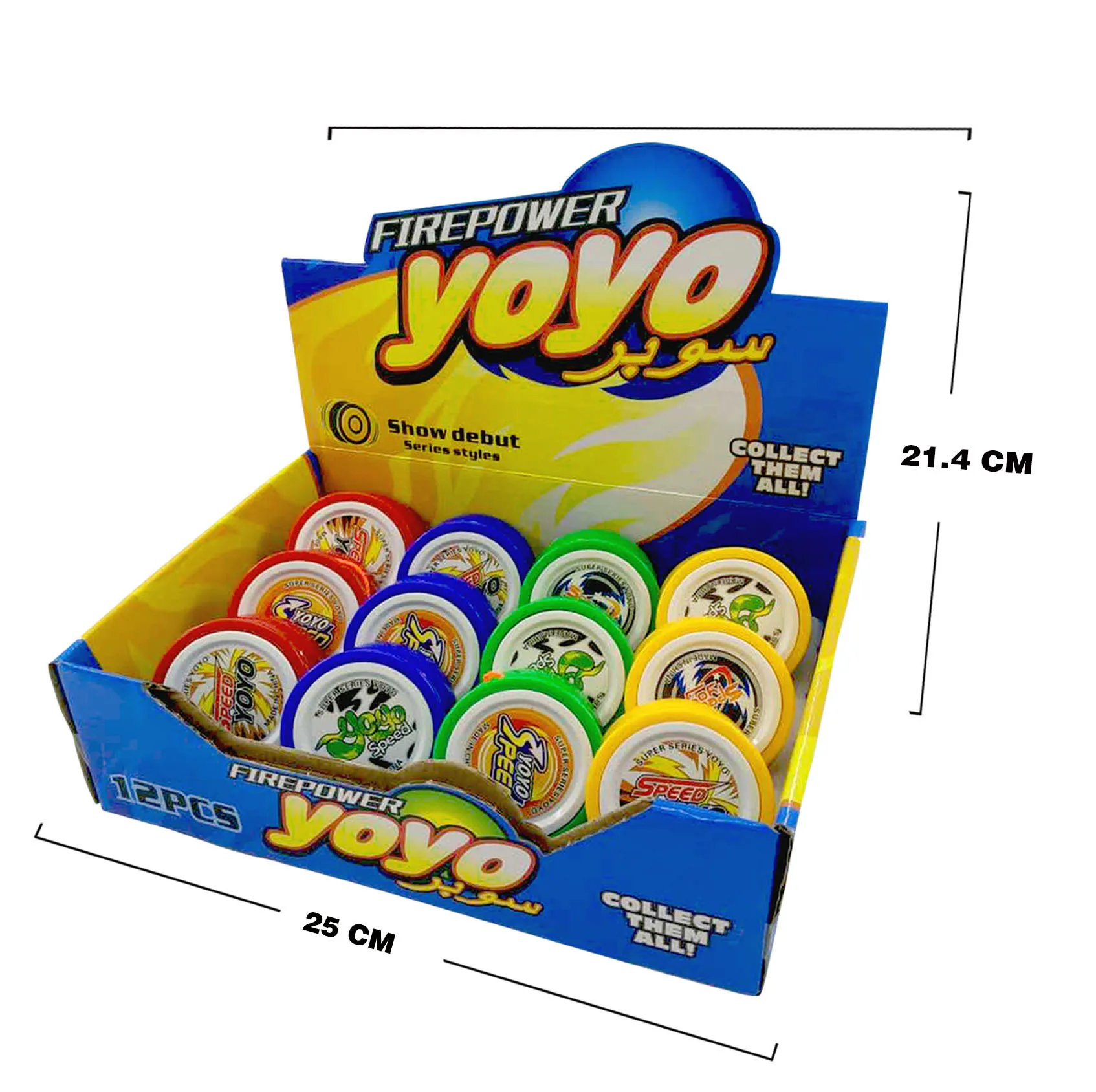 Wholesale LED Flashing Glow Lights Yoyo Balls Football Custom Logo Luminous Party Entertainment  Toys For Kids