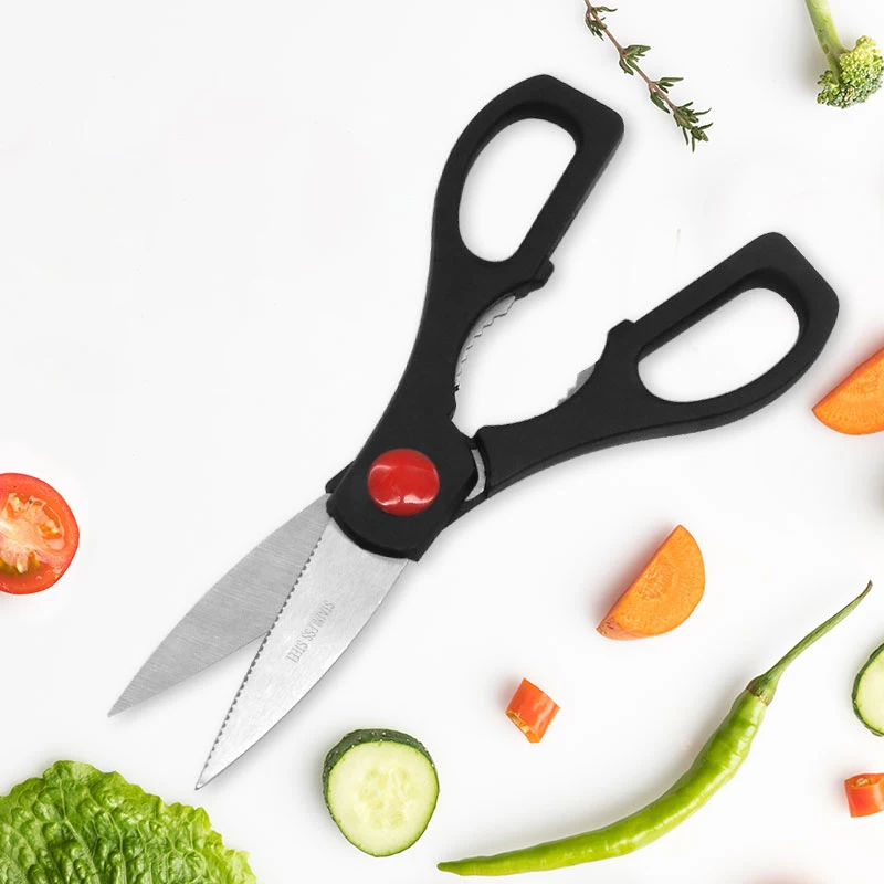 stainless steel meat chicken lobster heavy duty kitchen shears poultry kitchen scissors