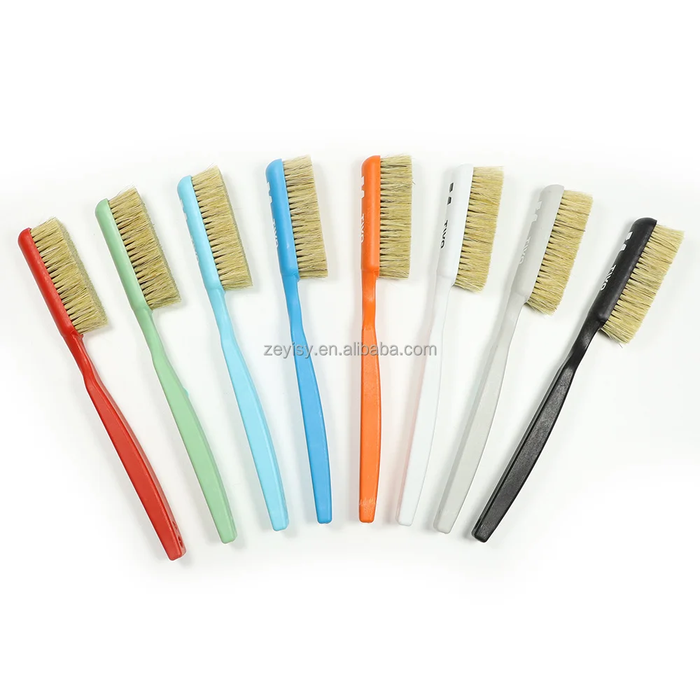 Boar Hair Rock Climbing Brush with Ergonomic Handle, Boulder Brush as Durable Cleaning Tool climbing brush