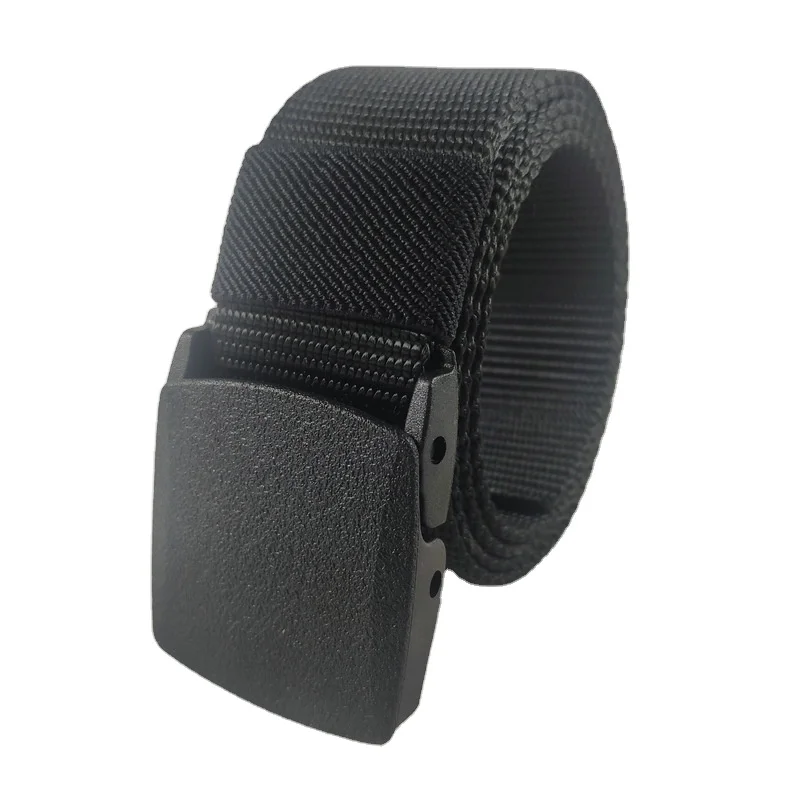 Custom High Quality Strap Nylon Belt Male Waist Belt Men Canvas Fabric Belts