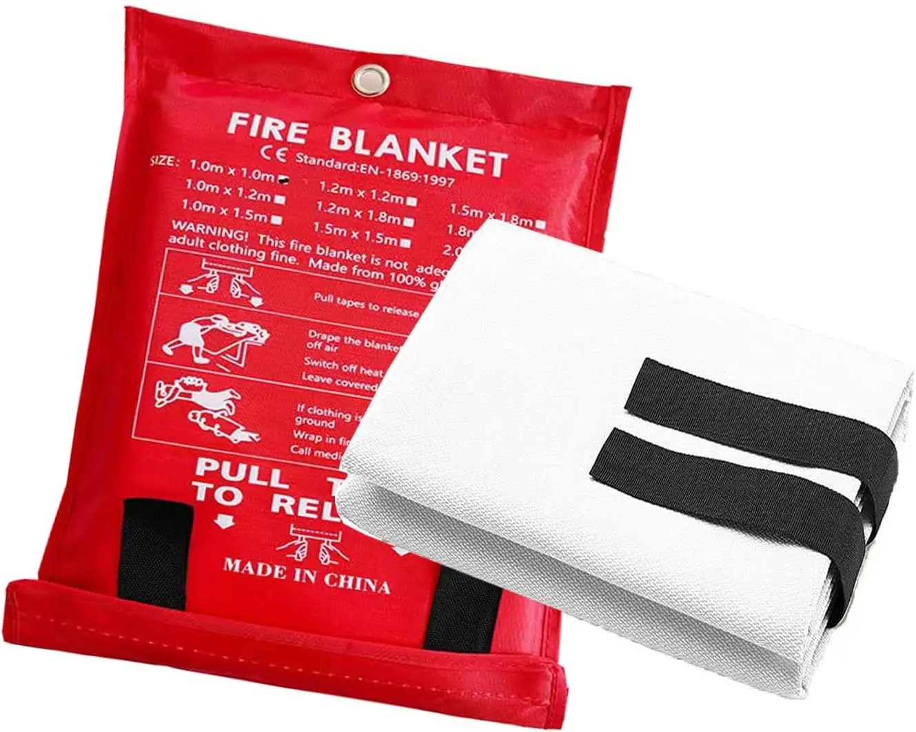 Professional Standard Emergency Fire Retardant Protection Heat Insulation Fiberglass Kitchen Fire Protection Blanket