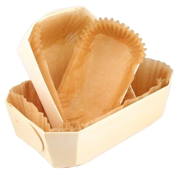 Biodegradable Oven Microwave Safe cake bread cake tools wooden baking mold