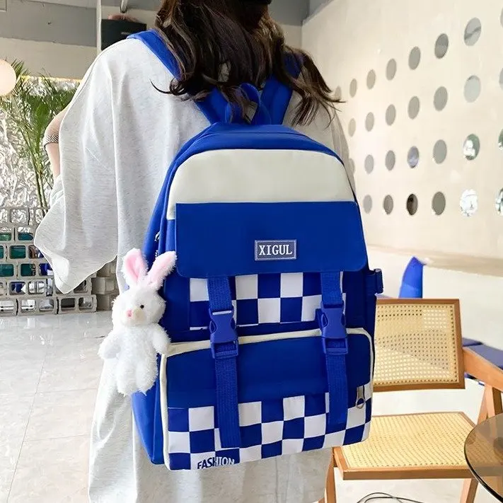 Wholesale Quality 4 in 1 Nylon Student Backpack School Bags for Teenagers