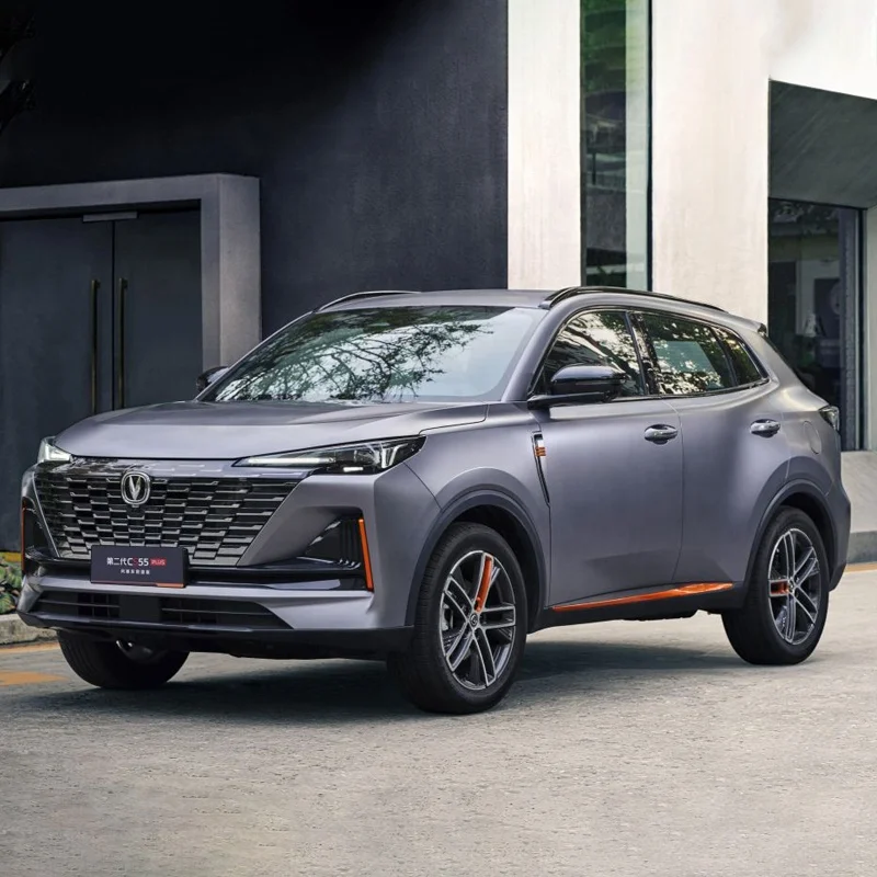 Легковые автомобили с полным приводом в наличии новый бренд Changan Cs55 Plus светодиодная металлическая кожа темный многофункциональный автоматический