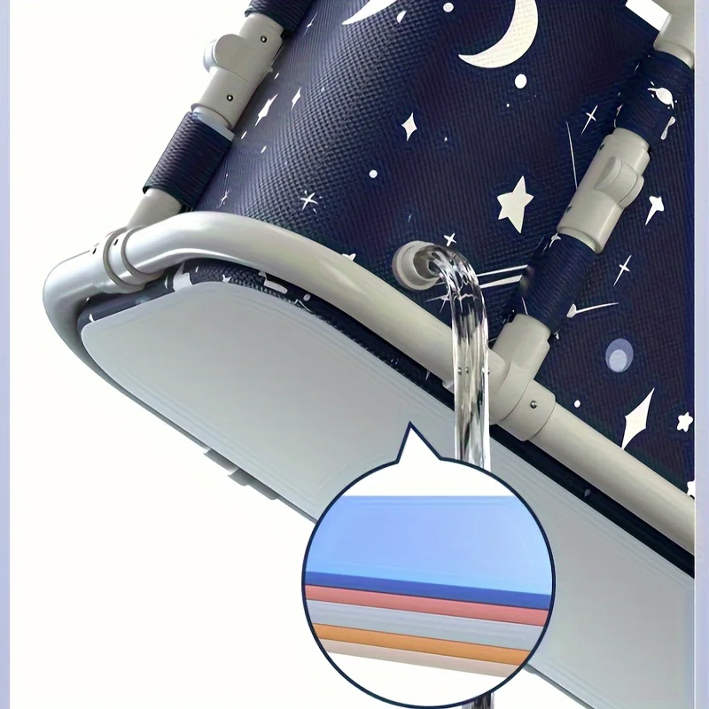 Foldable Large Adult Bath Tub Full Body Bath Tub Thermostatic Tub