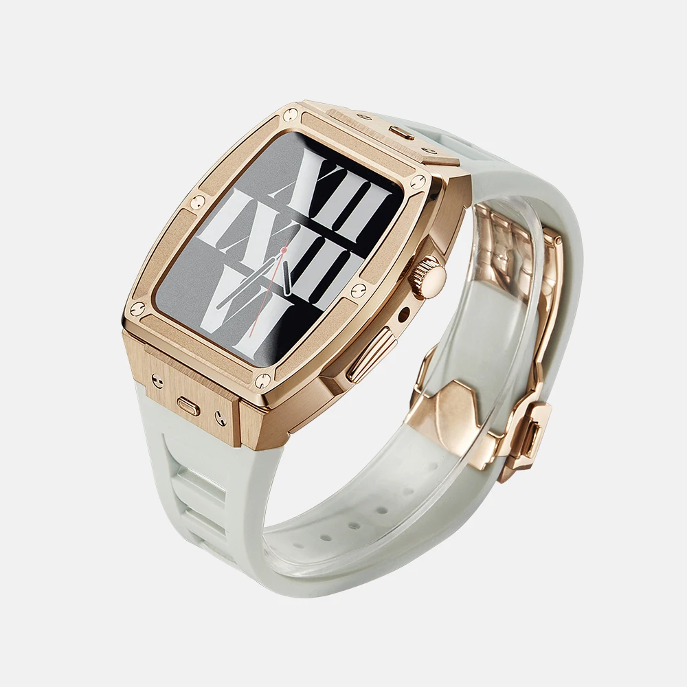 Custom 316L Stainless Steel 44mm 45mm Quick Change Watch Band For All Apple Watch Case