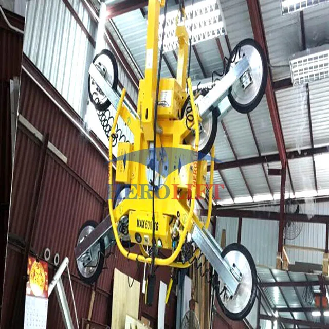 Glass Lifting Crane Vacuum Suction Wall Panel Lift for Insulating glass, curtain wall solar photovoltaic glass