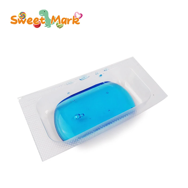New design candy jam fruity liquid candy natural color jelly
