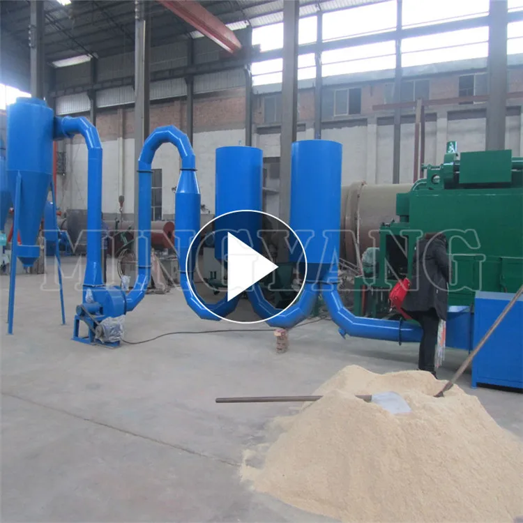 Одобренный Ce влажные гранулированная Люцерна горячего воздуха сушилка для сушки древесных опилок машина просушки биомассы