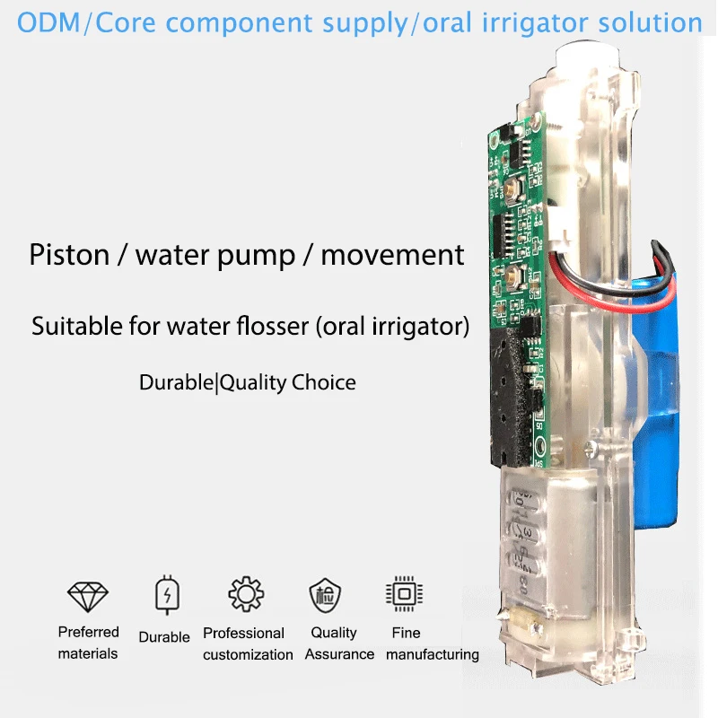 The core components parts of the water flosser Tooth Cleaner Irrigator Dental for Floss Oral Hygiene Accessories