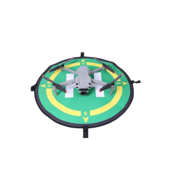 50cm diameter drone landing pad foldable with  indication map, with luminous reflective strip for Mavic3 minse air2s fpv