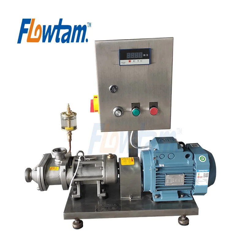 Sanitary Twin Screw Pump for Ketchup Chocolate