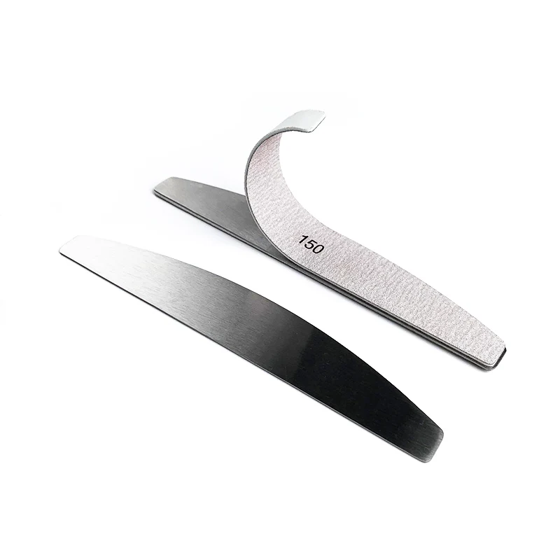 Wholesale high quality double sides metal can replace nail file for salon