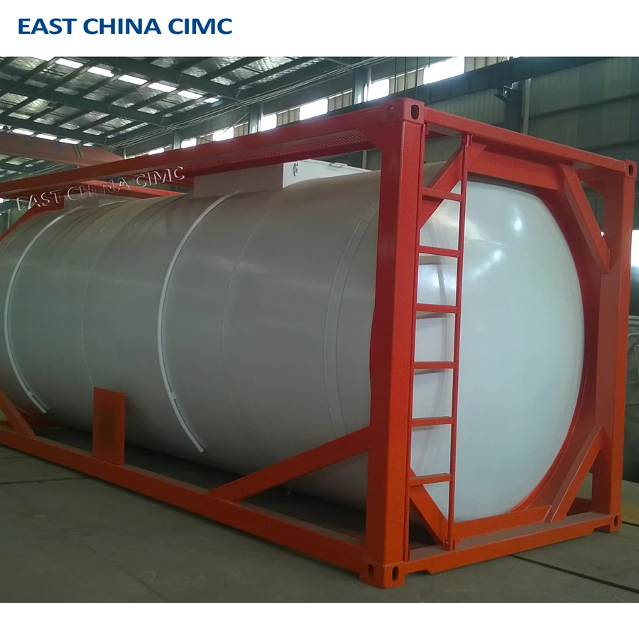 LNG CNG Tank Container Low Price 20ft T50 Gas ISO Container Tank