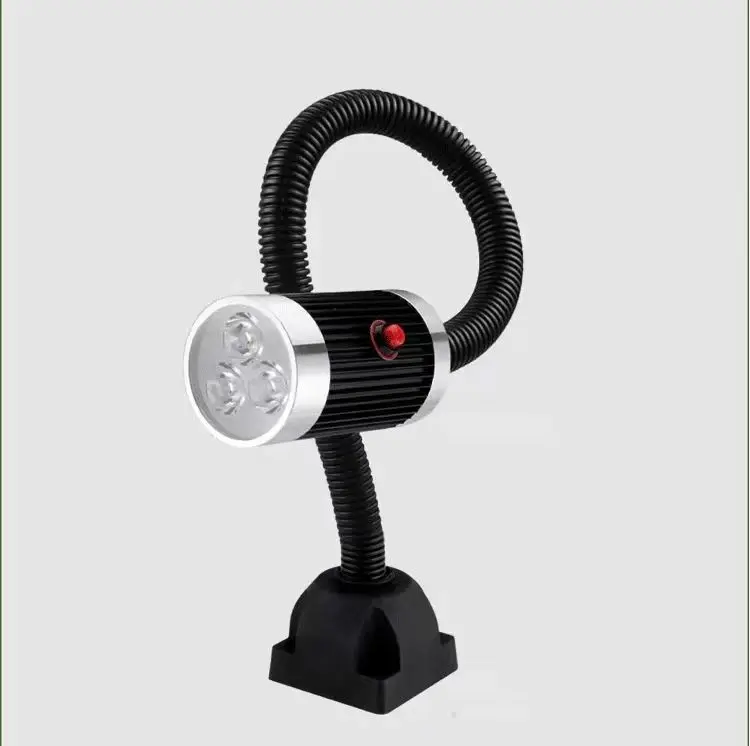Лампа светодиодная для работы с длинным рычагом, универсальный шланг 24V220V, сильные магнитные рабочие огни