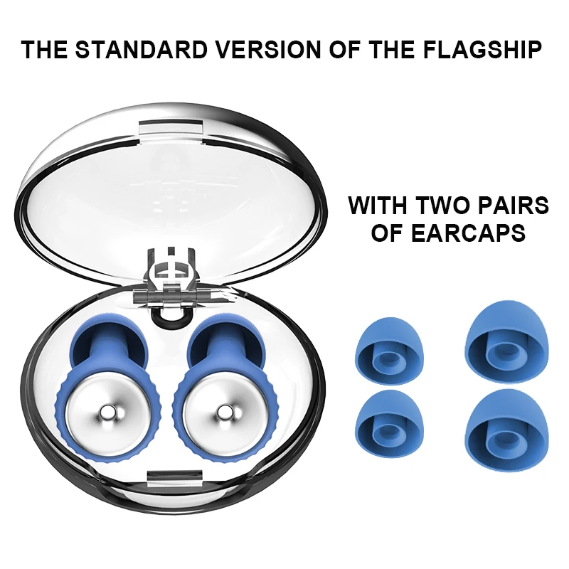 Hearing protection Reusable Noise Reduction Custom Ear Plugs Noise Cancelling Holding Earrings Earplugs for Sleeping Musician