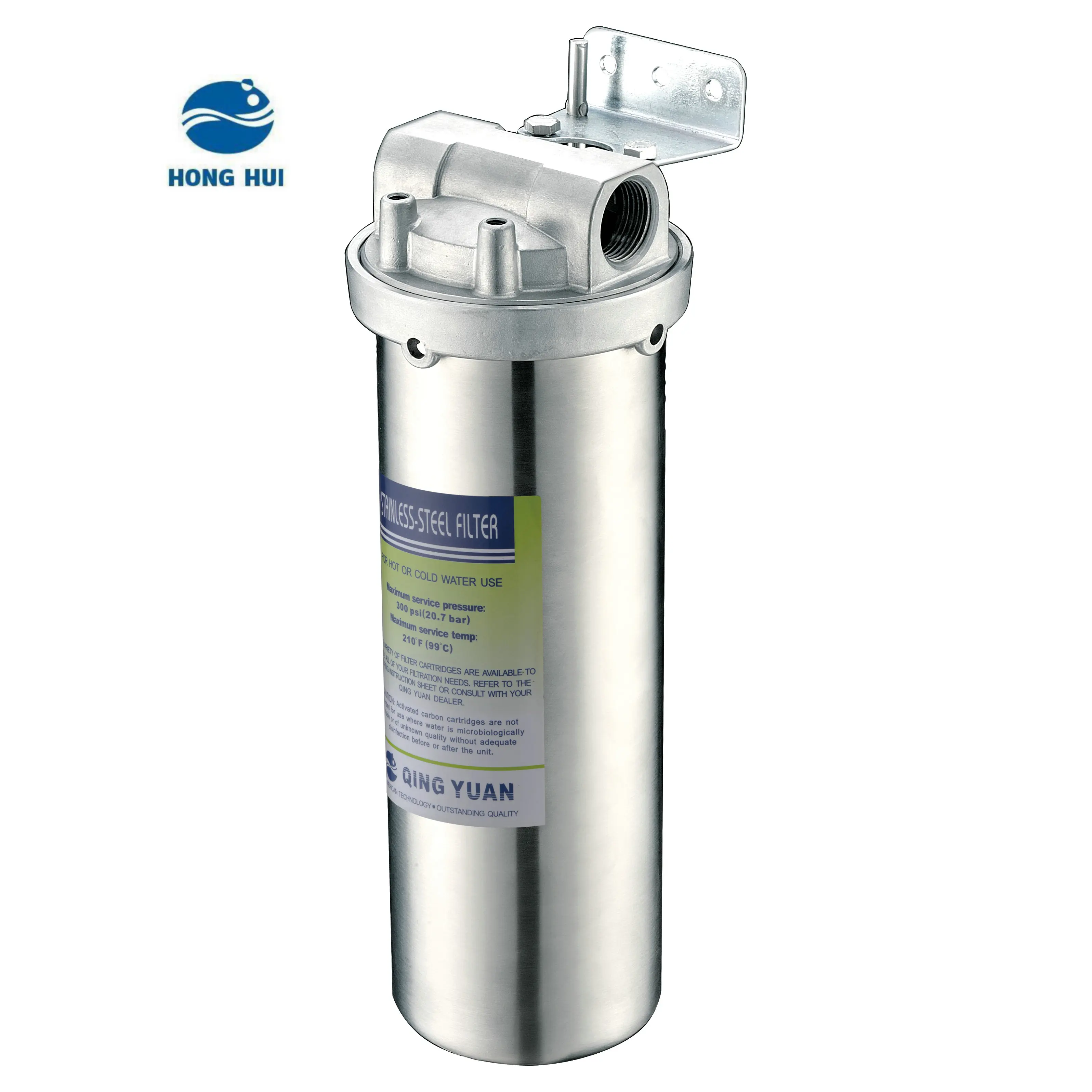 HONG HUI HRS-20B Factory Direct 20 Inch Stainless Steel Water Purifier Water Filter Housing