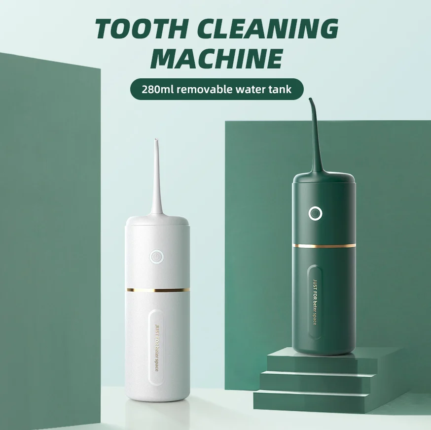 
Oral Care Waterplus 280ml Water Flosser Toothbrush Cordless Teeth Clean Oral Irrigator Water Flosser Portable Dental Flosser 