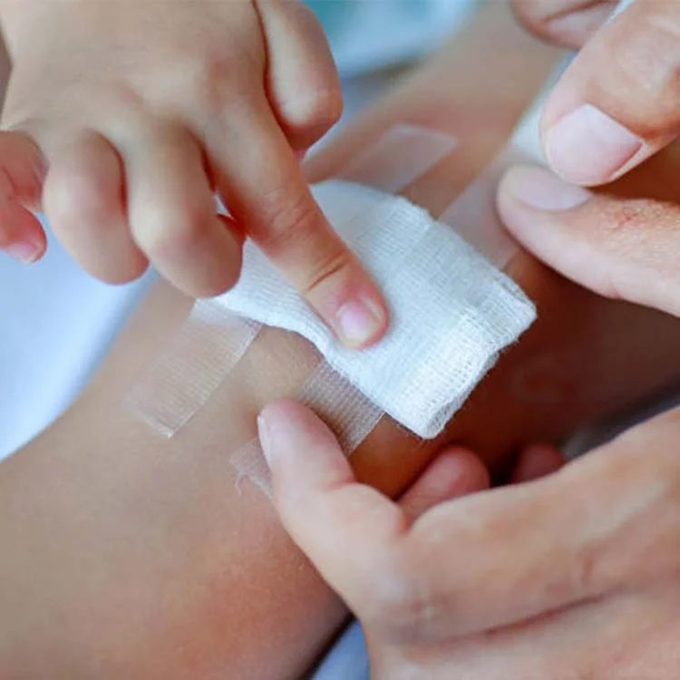 WinFair Custom Cotton 4X4 Surgical Dressing Gauze Sponge Fabric Medical Pads Sterile/Non Sterile Gauze