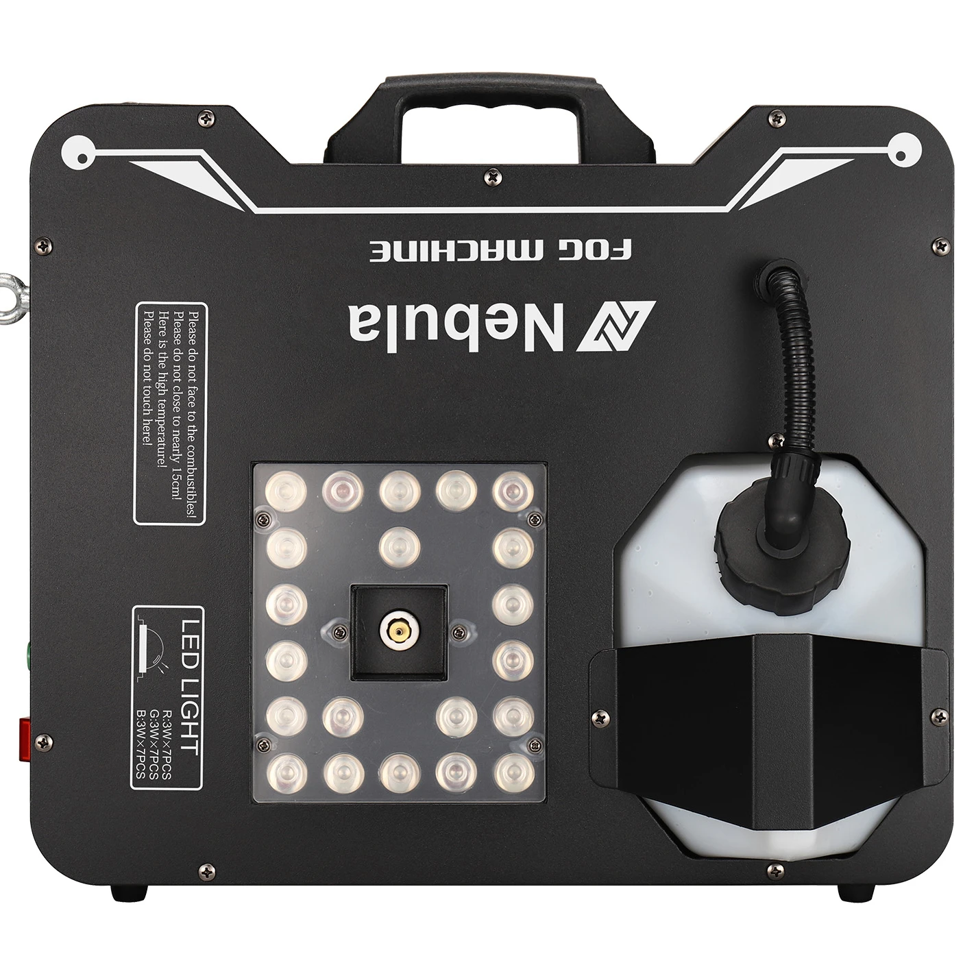 Усовершенствованное сценическое оборудование Eway 1600 Вт с 21 светодиодной вертикальной противотуманной машиной для фестивалей и мероприятий семьи и группы