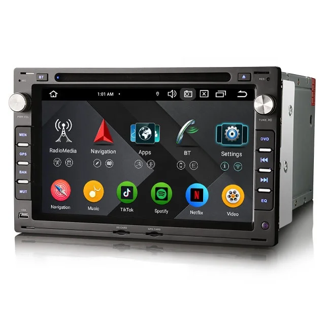 Автомагнитола Erisin ES6709V Android 13 0 DVD для VW POLO BORA SHARAN PASSAT CarPlay Авто радио GPS DVD-плеер