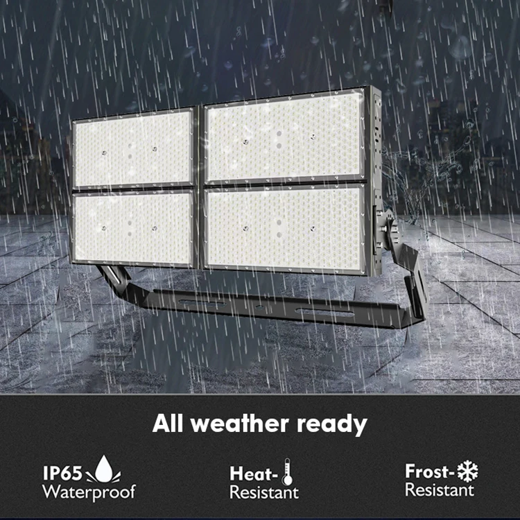 Led Stadium Light High Lumen Stadium Light 1000w For Football Field High Mast Lighting Column