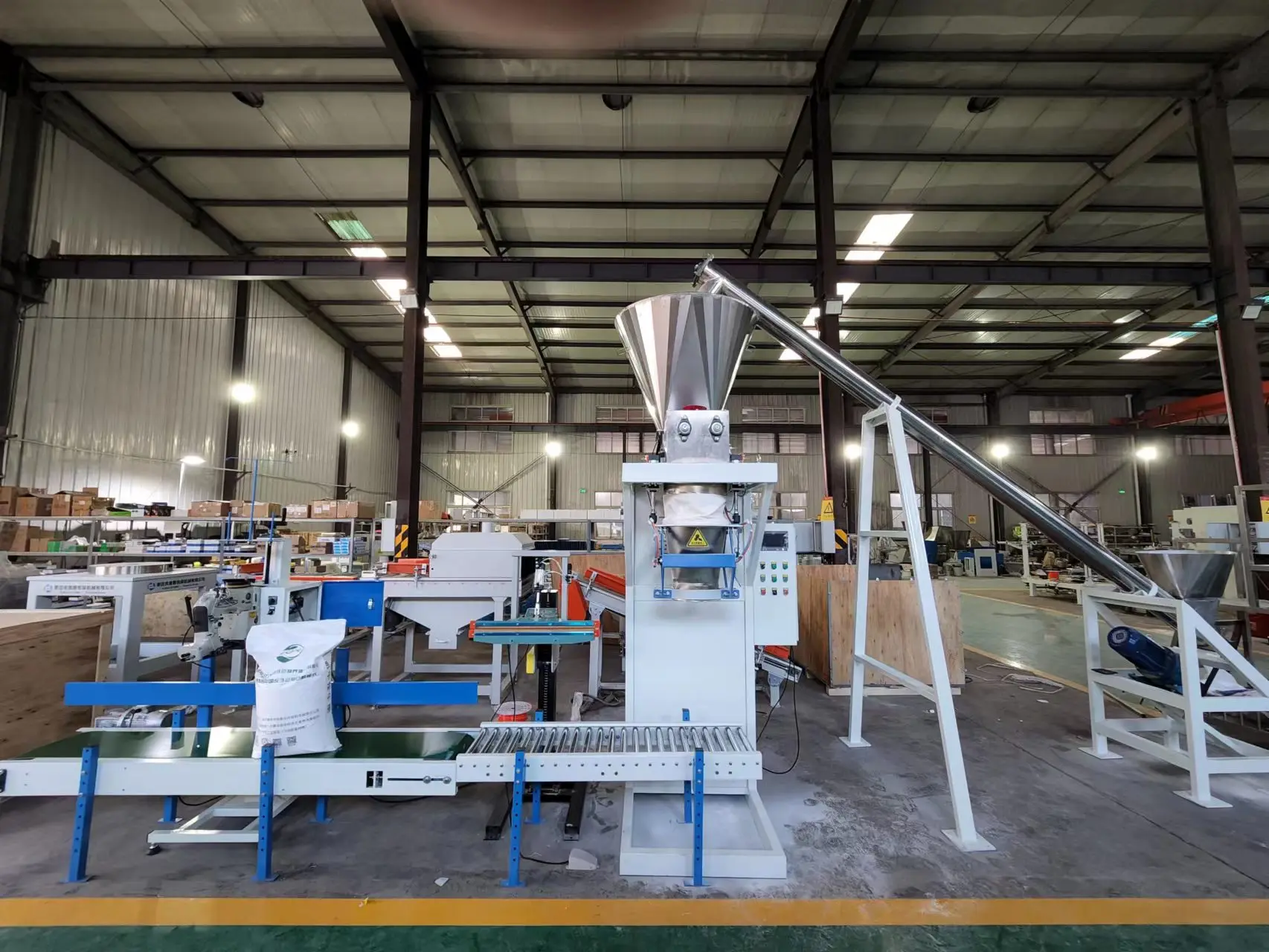 Energy Saving 25kg Powder Packing Machine 50kg Bag Flour Packaging Machine Powder Filling Machine