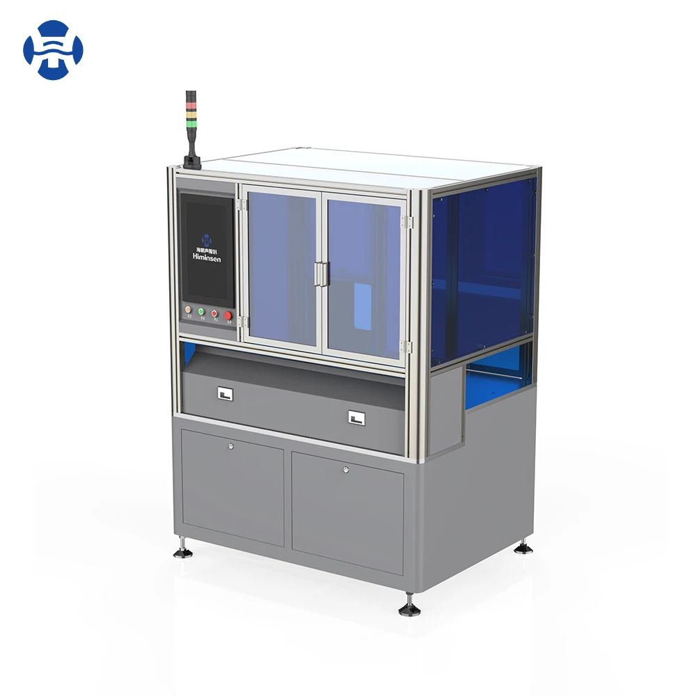 HMS-D01Z Fully Automated Ultrasonic Terminal Welding Machine New Integrated Cutting Stripping Automated Material Transfer