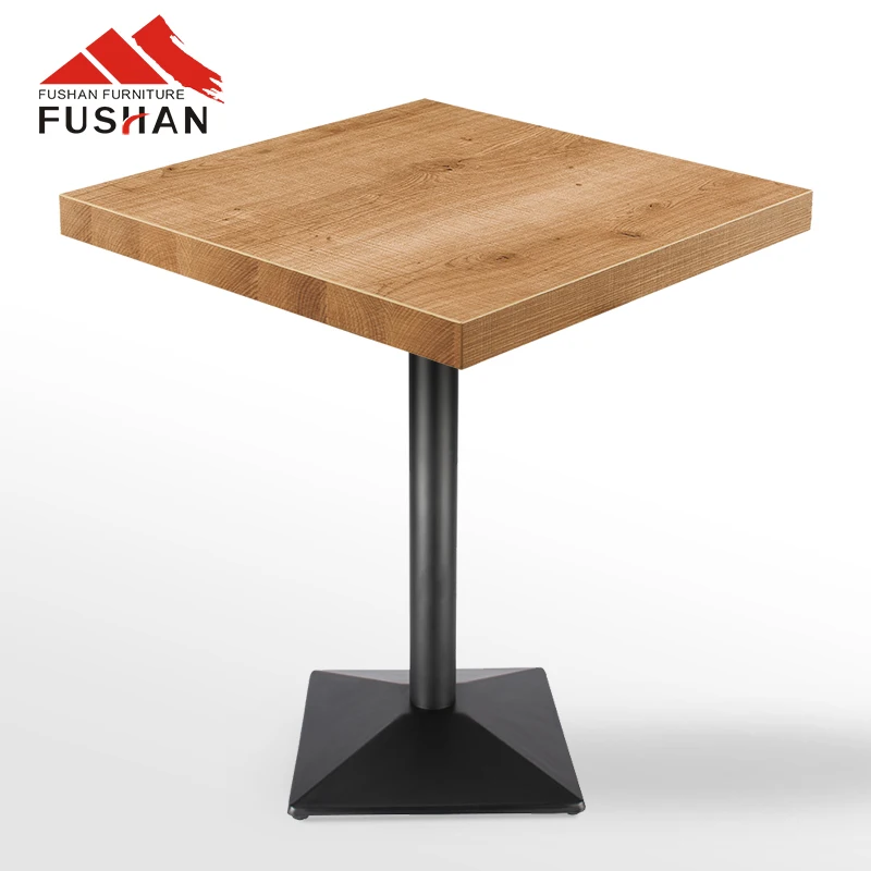 Factory Wholesale Modern Style Metal Base Frame Cafe Bistro Table Furniture