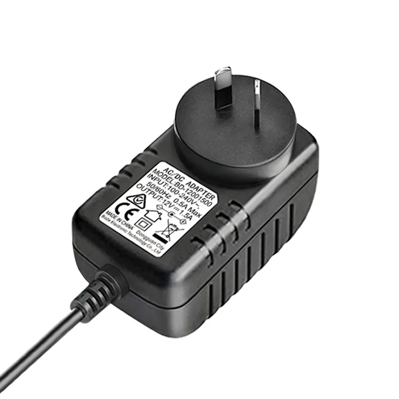 Зарядное устройство AU-Plug, 12 В, 1,5 А, 18 Вт