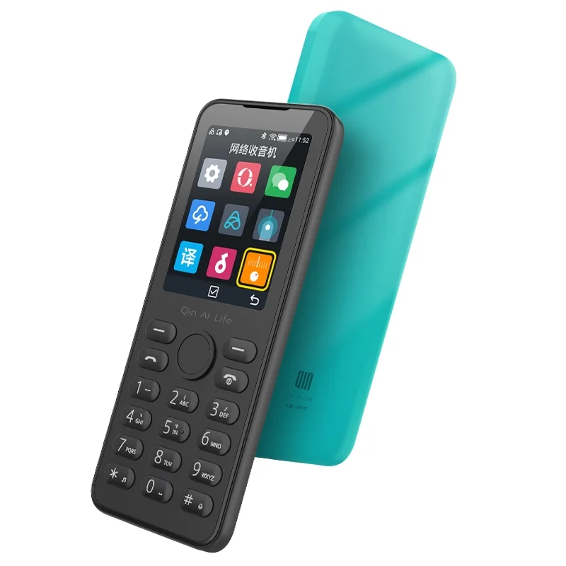 New Model Qin F21S Mobile Phone VoLTE 4G Network Wifi 2.4 Inch BT 4.2 Infrared Remote Control GPS Cell Phone