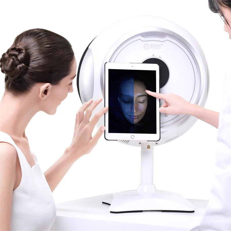 DIMEI at home use magic mirror smart 3d camera skin care moisturising analysis system analyzer skin testing digital equipment