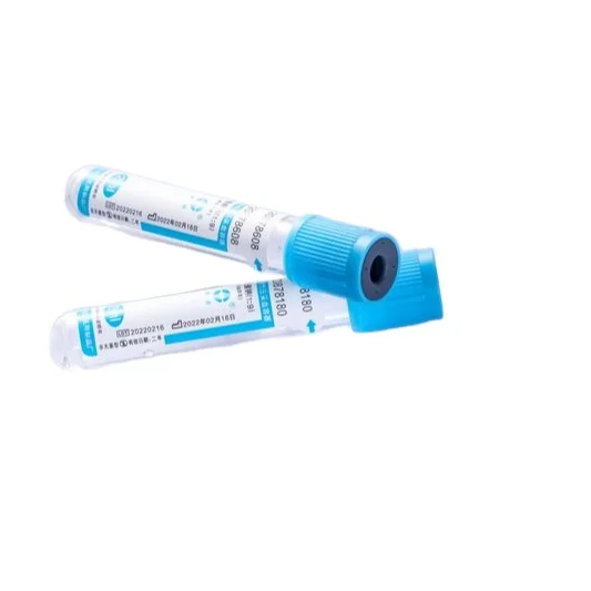 Medical blue sodium citrate 1:9 Use Disposable Blood collection vessel with CE and ISO Approved