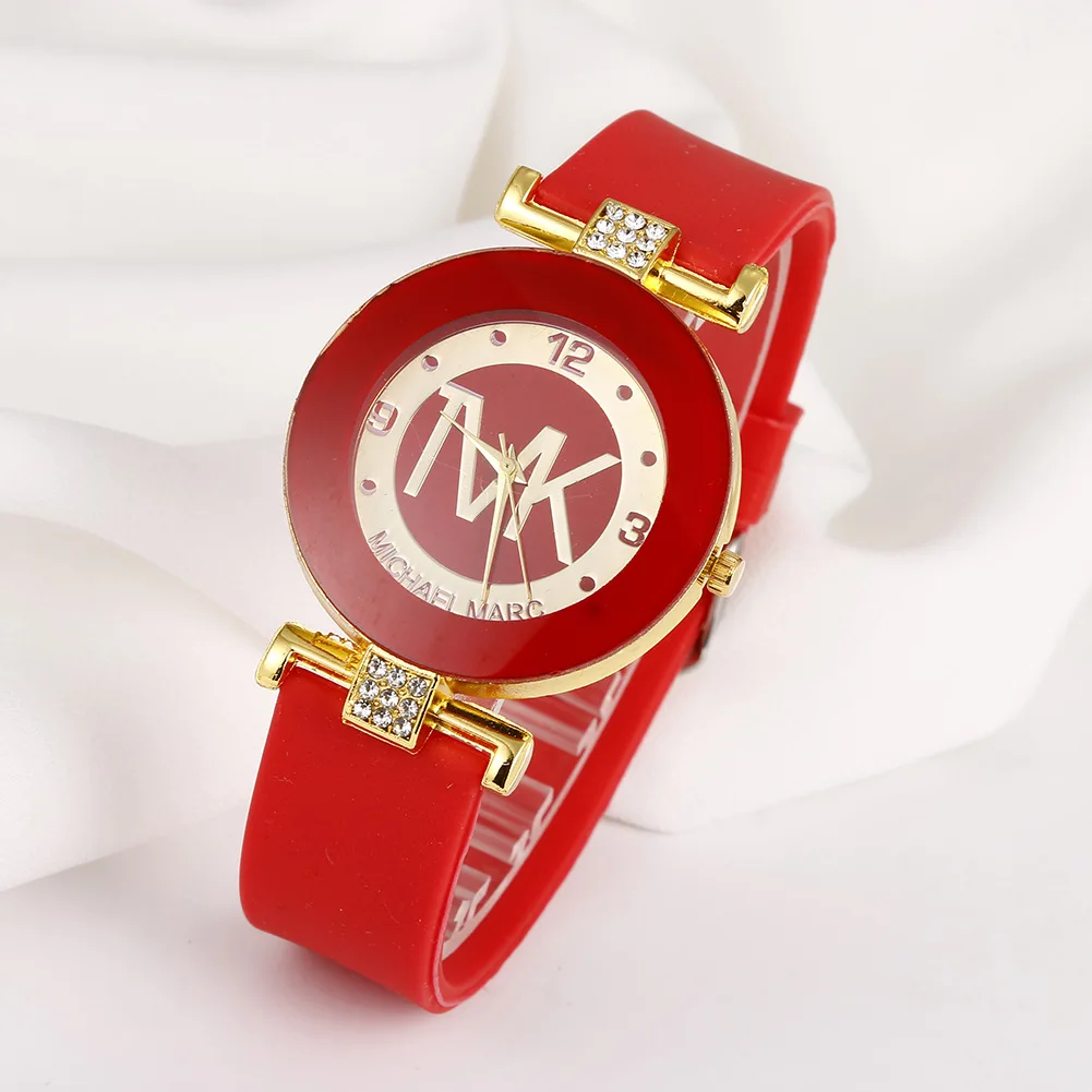 2022 New Luxury Brand Quartz Watches Women Sports Silicone strap Watch for gifts Casual Ladies Wristwatches Clock