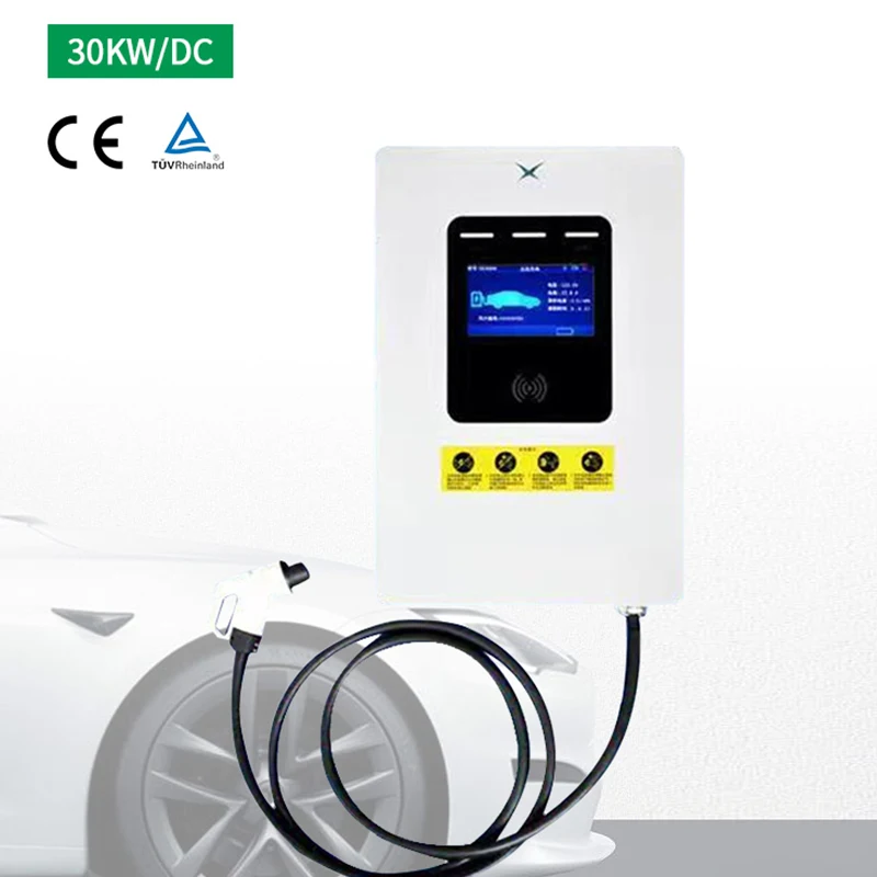 EU Warehouse CE TUV Certificate Good Manufacturer 30kw DC Fast Charging EV Charger Station