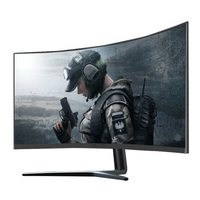 27 дюймов 144 Гц uhd мониторы для настольного ПК изогнутый игровой монитор 2k