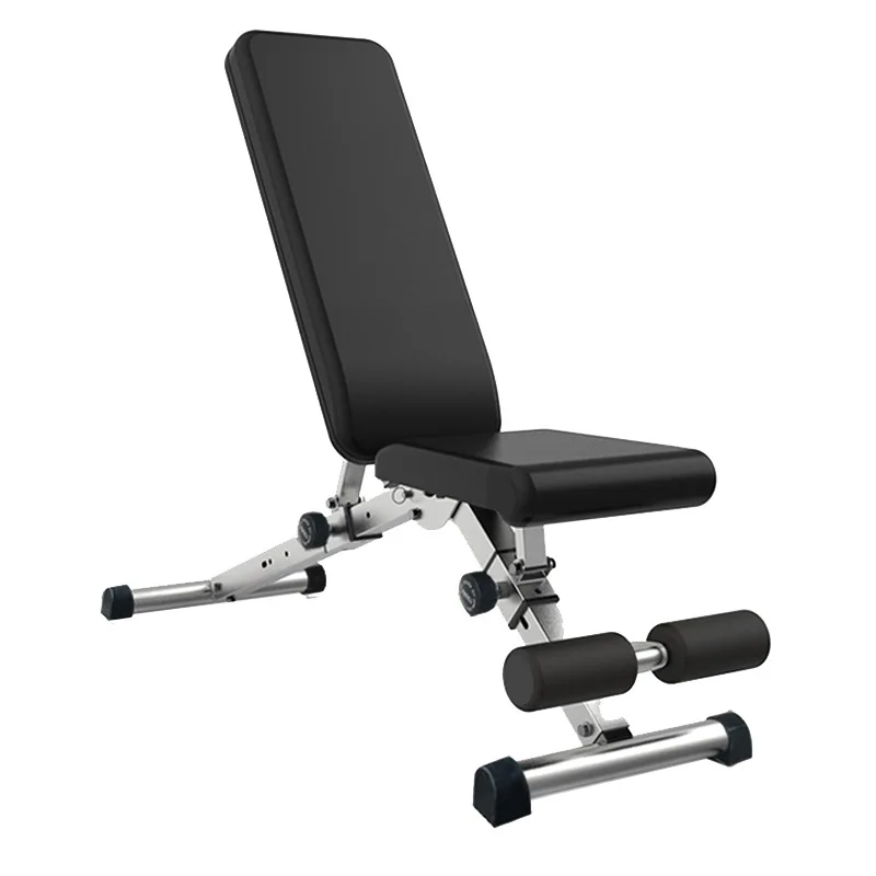 Manufacturers Sell At Low Price Home fitness equipment Folding Adjustable Multifunctional Dumbbell Stool Training Chair