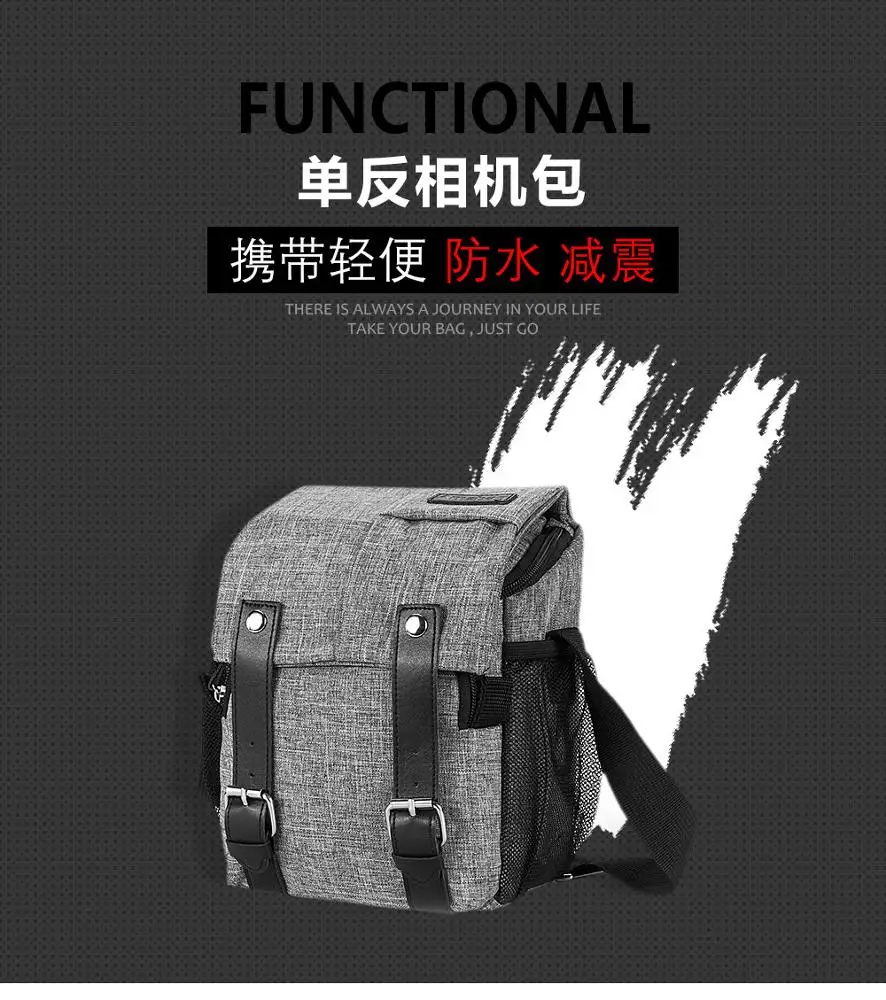 factory price waterproof nylon tote camera bag for wholesale