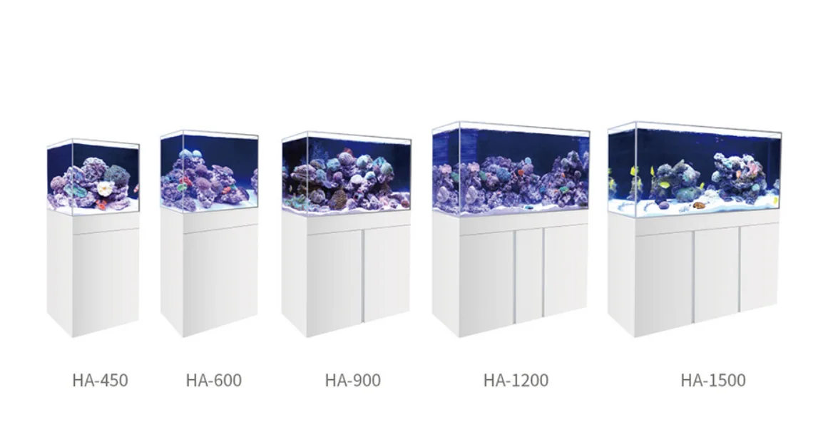China supplier customized fish acrylic aquarium large marine aquarium fish tanks with cabinet.