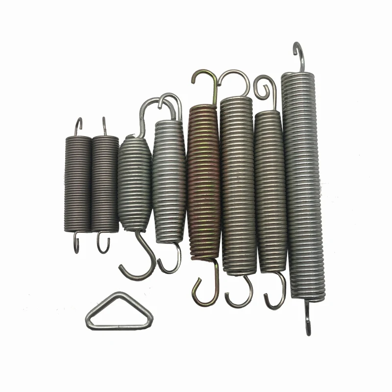 Custom size home trampoline steel extension spring galvanized