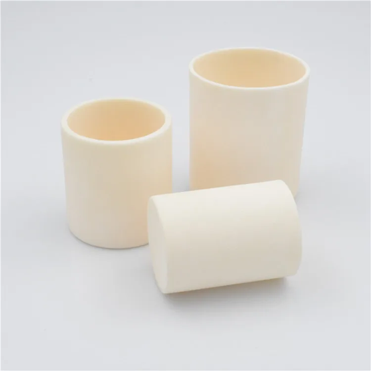 Cylindrical / Alumina / AL2O3 / Aluminum Oxide Ceramic Crucible / For Melting Glass / Metals / Chemicals