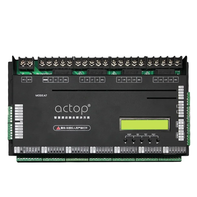 Boonlive Shenzhen GRMS  Customization A7 Controller    RS 485 For Hotel Smart Automation