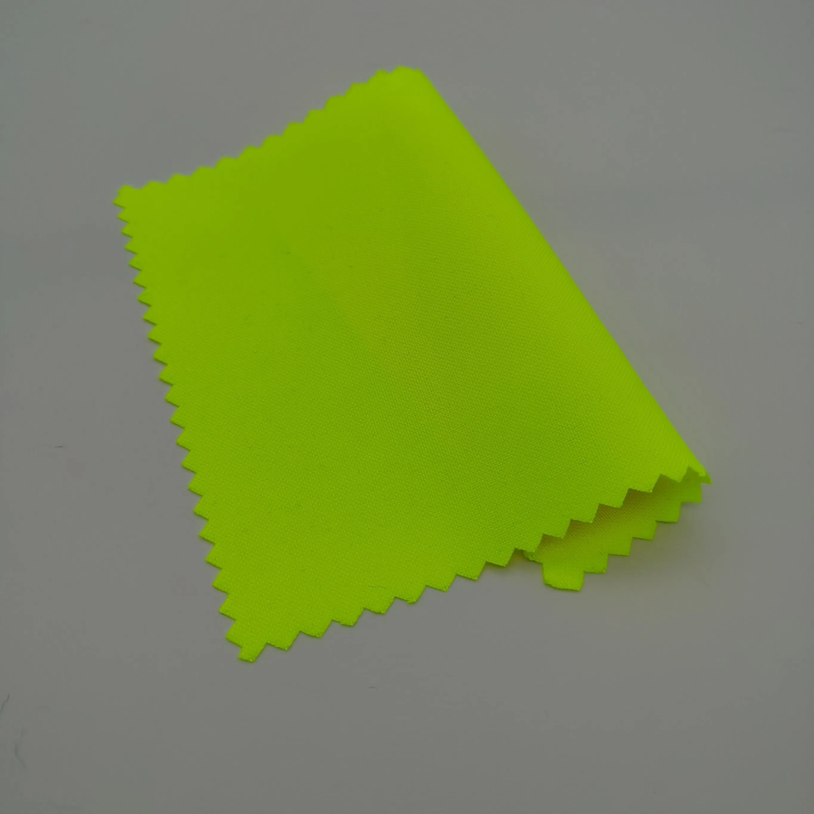 Hi Vis Polyester Cotton Ripstop Fabric For High Visibility Reflective Safety Clothing
